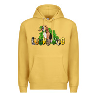 Antique Gold lucky dog St. Patrick's Premium Hoodie - HowdyJamesFarm