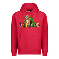 Cardinal lucky dog St. Patrick's Premium Hoodie - HowdyJamesFarm