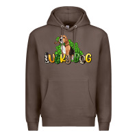 Coffee lucky dog St. Patrick's Premium Hoodie - HowdyJamesFarm