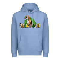 Colony Blue lucky dog St. Patrick's Premium Hoodie - HowdyJamesFarm