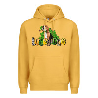 Mustard lucky dog St. Patrick's Premium Hoodie - HowdyJamesFarm
