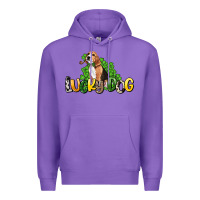 Purple lucky dog St. Patrick's Premium Hoodie - HowdyJamesFarm