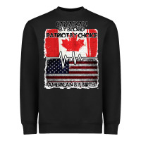 Black American By Birth Canadian By Blood Patriot By Choice Heavyweight Sweatshirt - Bettercallsaul