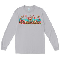 Moon Dust floral chihuahua dogs Long Sleeve Tee - Jasminsmagicworld