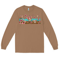 Toasted Coconut floral chihuahua dogs Long Sleeve Tee - Jasminsmagicworld