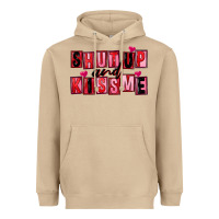 Mushroom Shut up and kiss me Heavyweight Hoodie - FaDigitalArtStudio