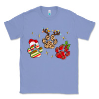 Colony Blue christmas paws Classic Tee - MaliasSmallBusiness
