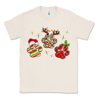 Natural christmas paws Classic Tee - MaliasSmallBusiness