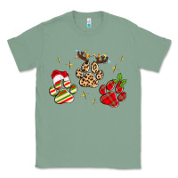 Sage christmas paws Classic Tee - MaliasSmallBusiness