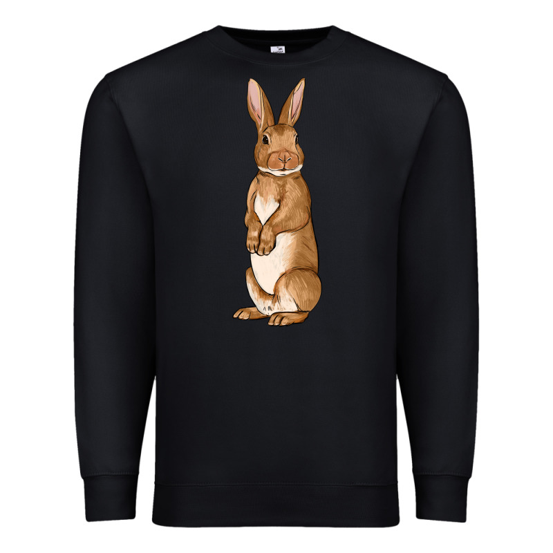 Bunny Easter Premium Sweatshirt by OliviaCreatesArt | Teevron