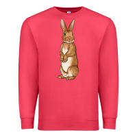 Cardinal Bunny Easter Premium Sweatshirt - OliviaCreatesArt