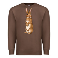 Chestnut Bunny Easter Premium Sweatshirt - OliviaCreatesArt