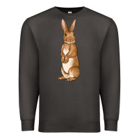 Smoke Bunny Easter Premium Sweatshirt - OliviaCreatesArt