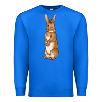 True Royal Bunny Easter Premium Sweatshirt - OliviaCreatesArt