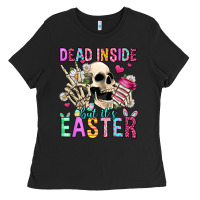 Black dead inside but it's easter Ladies Tee - Jasminsmagicworld