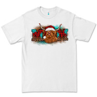 White christmas mom highland cow Premium Tee - BarkalooDesign