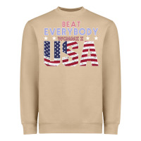 Mushroom Usa Beat Everybody Heavyweight Sweatshirt - Bettercallsaul