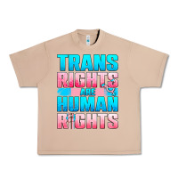Burro Trans Rights Are Human Rights Urban Heavy Tee - BundleAndBundleShop