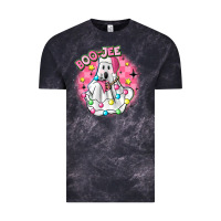 Cloud Black boo jee pink christmas ghost Vintage Tee - MaliasSmallBusiness