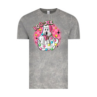 Cloud Rock boo jee pink christmas ghost Vintage Tee - MaliasSmallBusiness