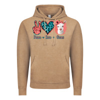 Vintage Coffee Peace Love Goats Vintage Hoodie - Jasminsmagicworld