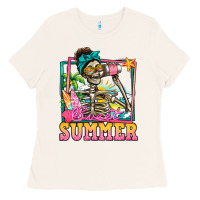 Bone sweet summer skeleton Ladies Tee - Jasminsmagicworld