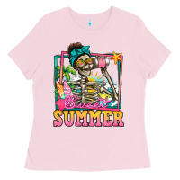 Sweet Summer Skeleton Ladies Tee | Teevron