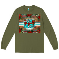 Army Green viva mexico long live mexico Long Sleeve Tee - Jasminsmagicworld