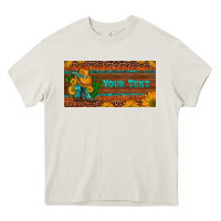 Cream (preview)custom cowboy boots sunflowers and cactus license plate Heavy Core Tee - Artiststas