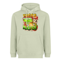 Matcha Tacos and margs Heavyweight Hoodie - FaDigitalArtStudio