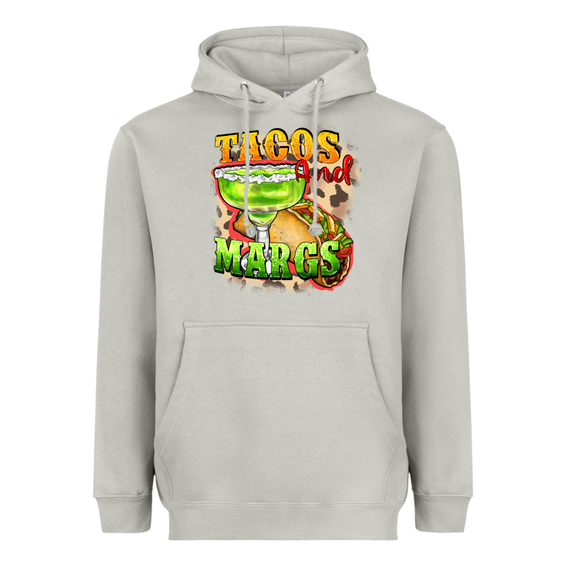 Tacos And Margs Heavyweight Hoodie by FaDigitalArtStudio | Teevron