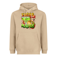 Mushroom Tacos and margs Heavyweight Hoodie - FaDigitalArtStudio