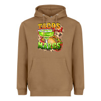 Toasted Coconut Tacos and margs Heavyweight Hoodie - FaDigitalArtStudio