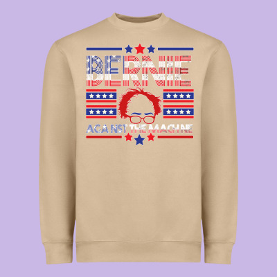 Bernie Against The Machine Heavyweight Sweatshirt Designed By Bettercallsaul