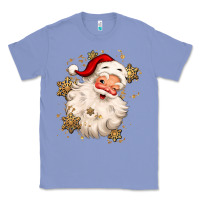 Colony Blue Christmas santa claus Classic Tee - MaliasSmallBusiness