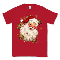 Red Christmas santa claus Classic Tee - MaliasSmallBusiness