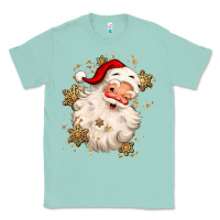 Seafoam Christmas santa claus Classic Tee - MaliasSmallBusiness