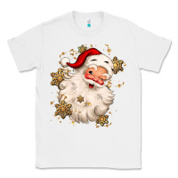 White Christmas santa claus Classic Tee - MaliasSmallBusiness