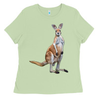Matcha kangaroo Ladies Tee - LillyAllenDesigns
