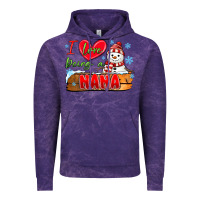 Cloud Purple i love being a nana Vintage Hoodie - MaliasSmallBusiness