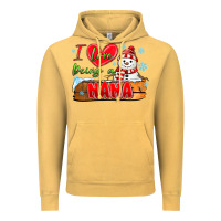 Vintage Mustard i love being a nana Vintage Hoodie - MaliasSmallBusiness