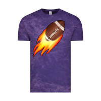 Cloud Purple american football Vintage Tee - JahusDesignShop