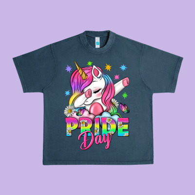 Pride Day Lgbtq Urban Heavy Tee Designed By Bundleandbundleshop