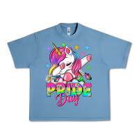 Pebble Blue Pride Day LGBTQ Urban Heavy Tee - BundleAndBundleShop
