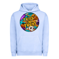 Pigment Grape Ice Trick Or Treat Hallowen Round Urban Hoodie - LillyAllenDesigns