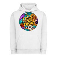 Pigment Lunar Rock Trick Or Treat Hallowen Round Urban Hoodie - LillyAllenDesigns