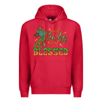 Cardinal Not lucky just Blessed with Cross St. Patricks day Premium Hoodie - HowdyJamesFarm