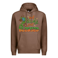 Chestnut Not lucky just Blessed with Cross St. Patricks day Premium Hoodie - HowdyJamesFarm