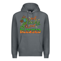 Rock Not lucky just Blessed with Cross St. Patricks day Premium Hoodie - HowdyJamesFarm