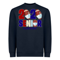 Navy Quarantined Senior 2020 American Football Heavyweight Sweatshirt - Bettercallsaul